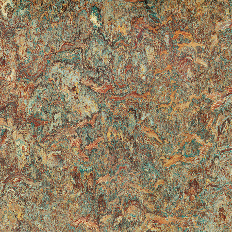 Leke direnci ve düşük maliyetli heterojen zemin kaplaması