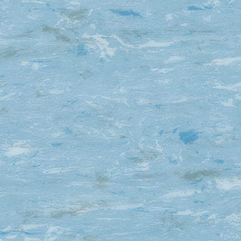 Yangına dayanıklı ve kolay temizlenebilen heterojen zemin kaplaması