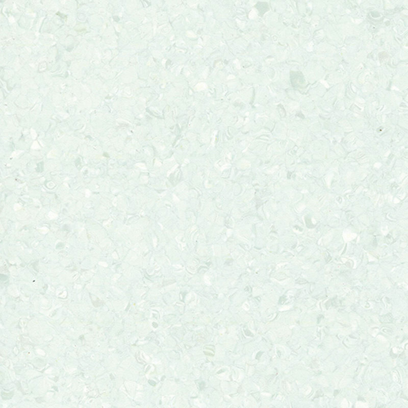 Asit ve alkaliye dayanıklı homojen zemin kaplaması