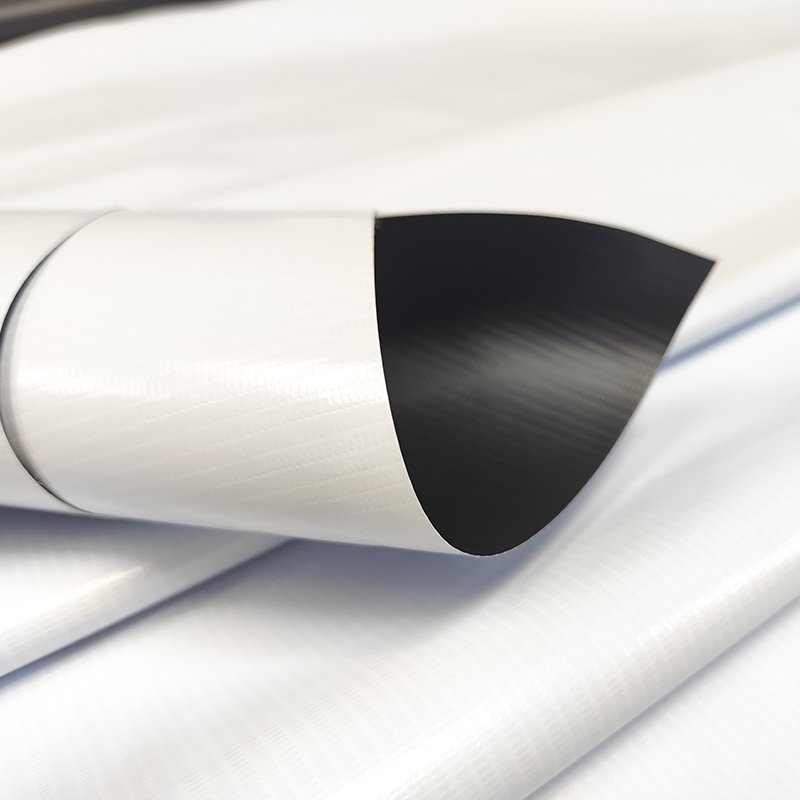 50m/80m Yüksek ışığı engelleyen siyah katlanabilir pankart